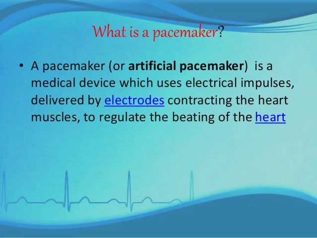 PACEMAKER SCARICARE